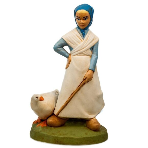 SET of 3 Vintage Ceramic Dutch Colonial 7” Figurines - Hand Painted - Picture 5 of 8